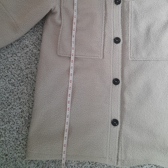 H&M Faux Shearling Shacket (Size S) - Picture 3 of 5